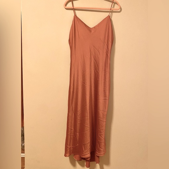 Abercrombie Satin Slip Dress - Picture 2 of 6